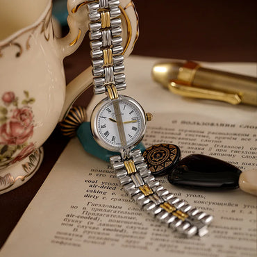 Casual Solid Color Jewelry Buckle Quartz Women'S Watches