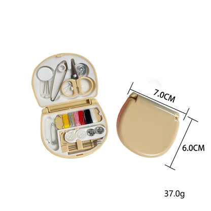 Casual Solid Color Line Metal Sewing Kit