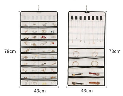 Casual Solid Color Nonwoven Jewelry Rack