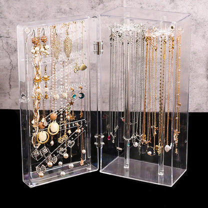 Casual Solid Color Plastic Jewelry Rack