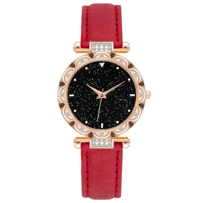 Casual Square Star Quartz Women'S Watches