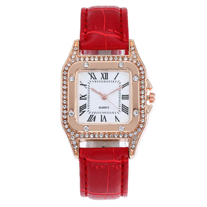 Casual Square Star Quartz Women'S Watches