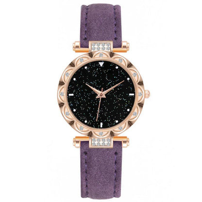 Casual Square Star Quartz Women'S Watches