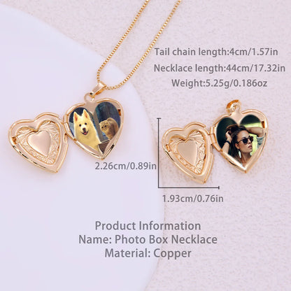 Casual Streetwear Heart Shape Copper Plating 18k Gold Plated Pendant Necklace