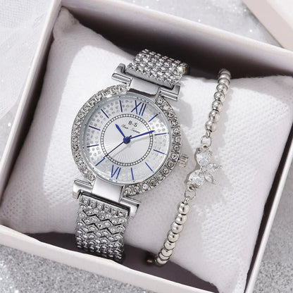 Casual Sweet Bow Knot Horseshoe Buckle Quartz Women'S Watches