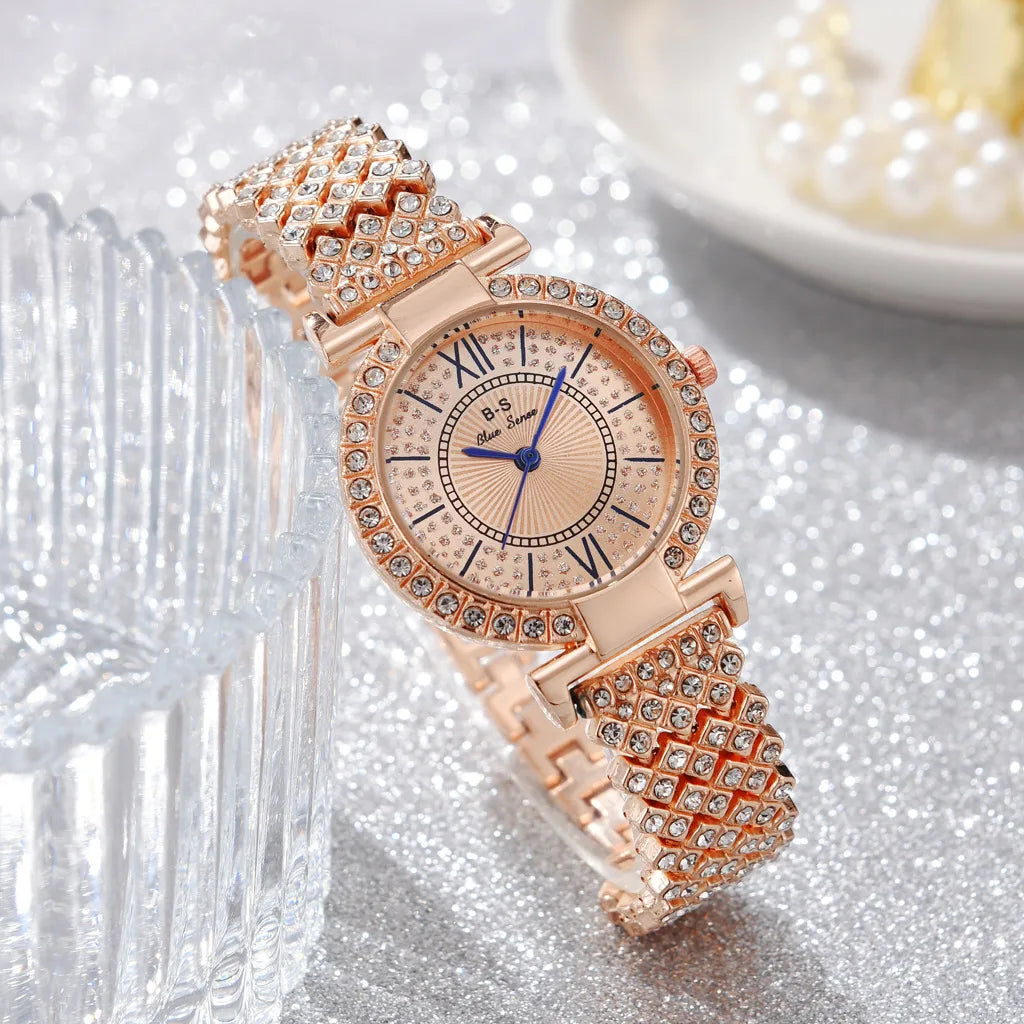 Casual Sweet Bow Knot Horseshoe Buckle Quartz Women'S Watches