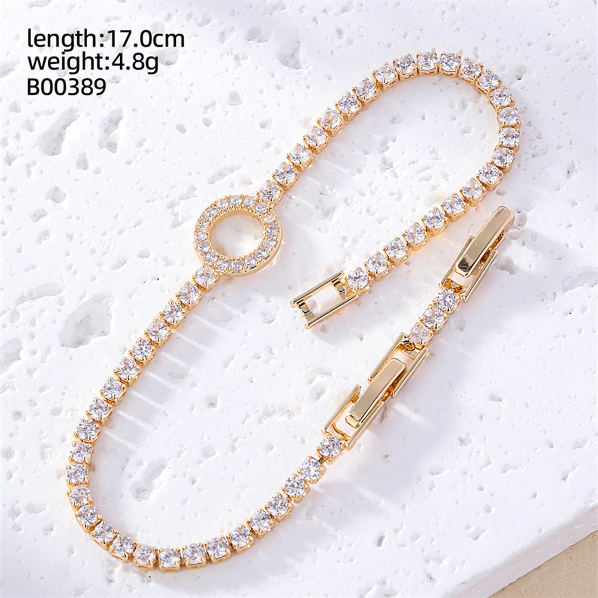 Casual Sweet Heart Shape Flower Butterfly Copper Inlay Zircon Bracelets