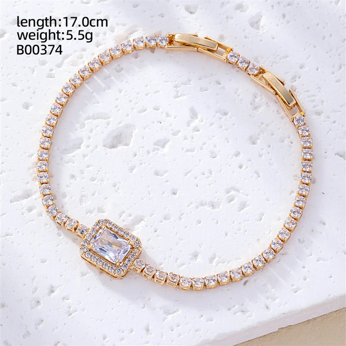 Casual Sweet Heart Shape Flower Butterfly Copper Inlay Zircon Bracelets