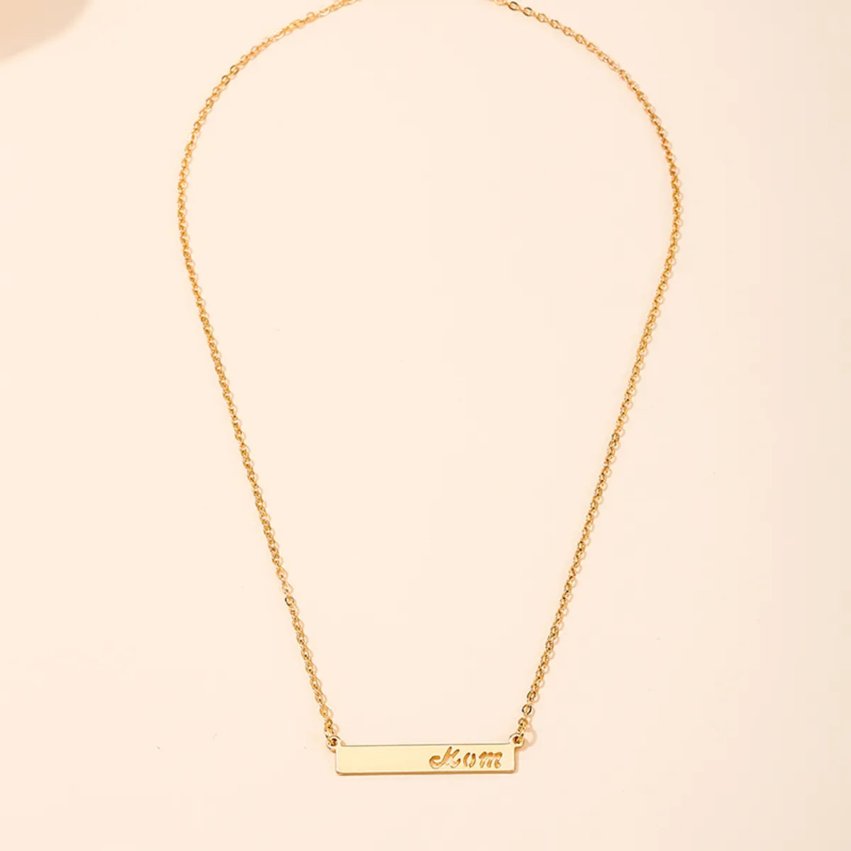 Casual Vacation Letter Alloy Zinc Wholesale Necklace