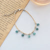 Casual Vacation Pastoral Round Natural Stone Natural Stone Straw Wholesale Bracelets