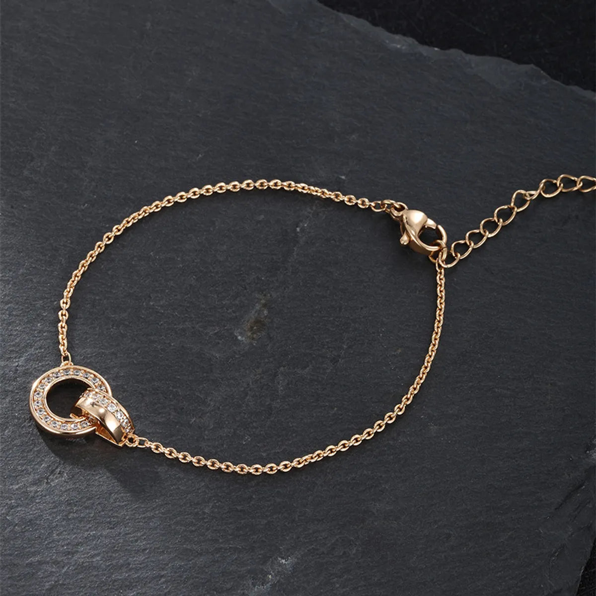 Casual Xuping Classic Style Geometric Alloy Plating 18k Gold Plated Women'S Bracelets