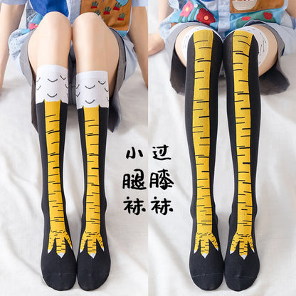 Chicken Feet Socks Female Fitness Stovepipe Socks Stockings Autumn And Winter Cotton Socks