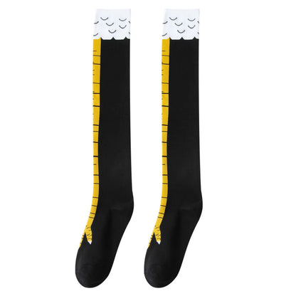 Chicken Feet Socks Female Fitness Stovepipe Socks Stockings Autumn And Winter Cotton Socks