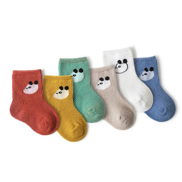 Children'S Autumn New Cartoon Animal Baby Short Socks Solid Color Loose Mouth Cotton Socks Wholesale