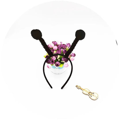 Children'S Day Performance Small Bees Small Ants Animal Antennae Headwear Headband Scarab Performance Props