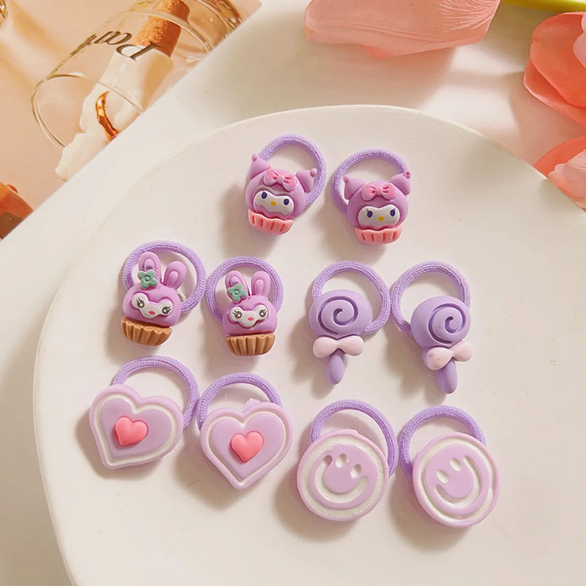 Children'S Hair Accessories Cute Hair Rope Summer New Small Rubber Band Baby Hair Ring Hair Volume Less Thumb Ring Hair Rope Wholesale