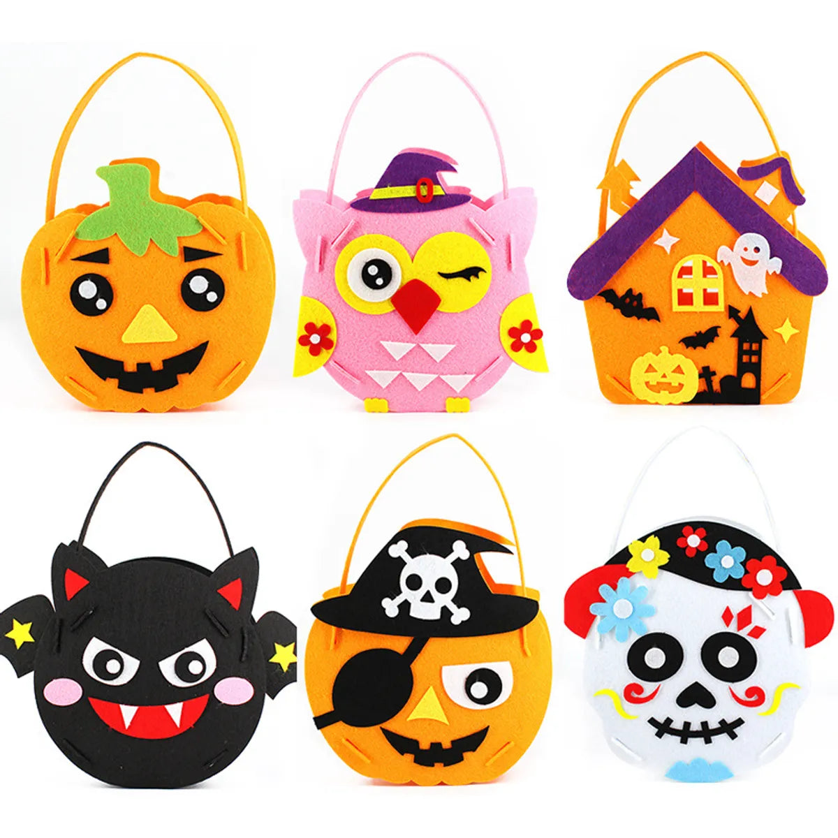 Children Unisex Nonwoven Pumpkin Cute Simple Style