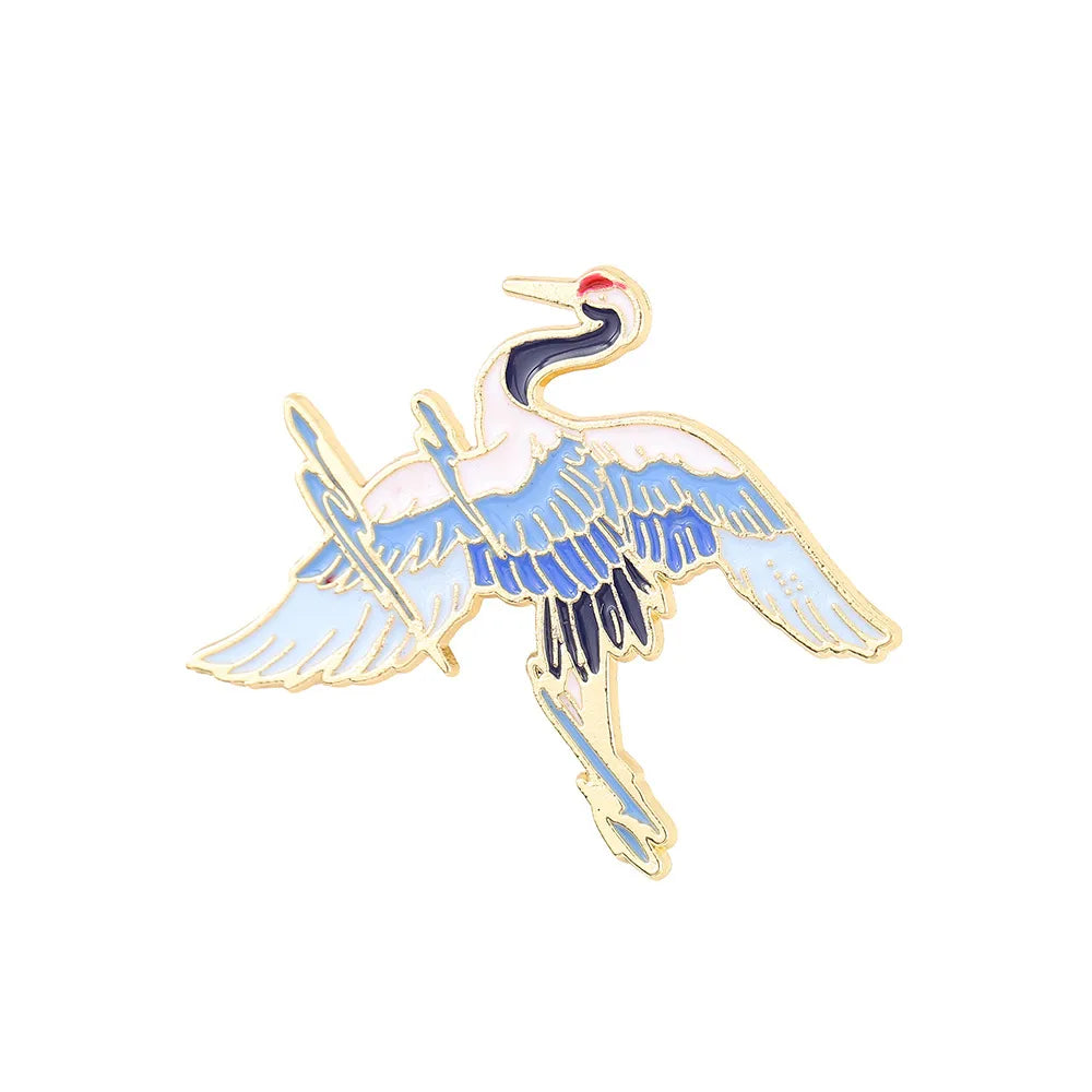 Chinoiserie Animal Metal Plating Unisex Brooches