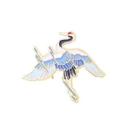 Chinoiserie Animal Metal Plating Unisex Brooches