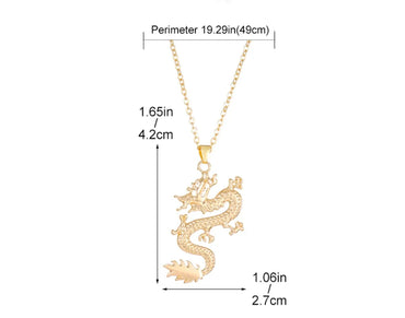 Chinoiserie Ethnic Style Animal Alloy Women's Pendant Necklace