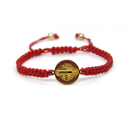 Chinoiserie Totem Letter Plastic Enamel Unisex Bracelets