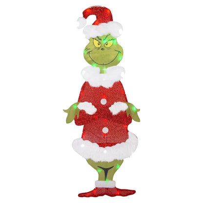 Christmas Cartoon Style Cartoon Character Plastic Party Hanging Ornaments