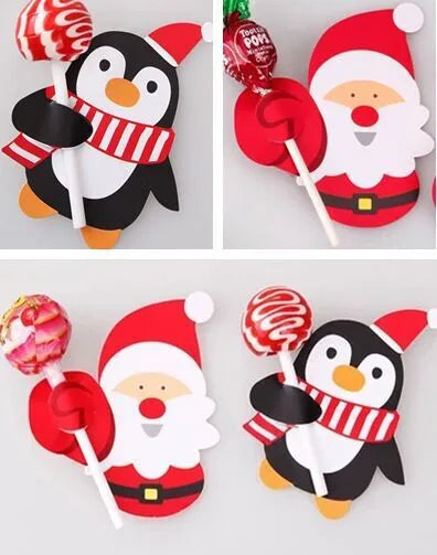 Christmas Cartoon Style Cartoon Paper Party Decorative Props