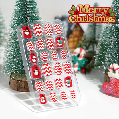 Christmas Cartoon Style Cartoon Plastic Nail Patches 1 Piece