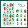 Christmas Cartoon Style Cartoon Plastic Nail Patches 1 Piece