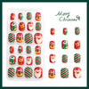 Christmas Cartoon Style Cartoon Plastic Nail Patches 1 Piece