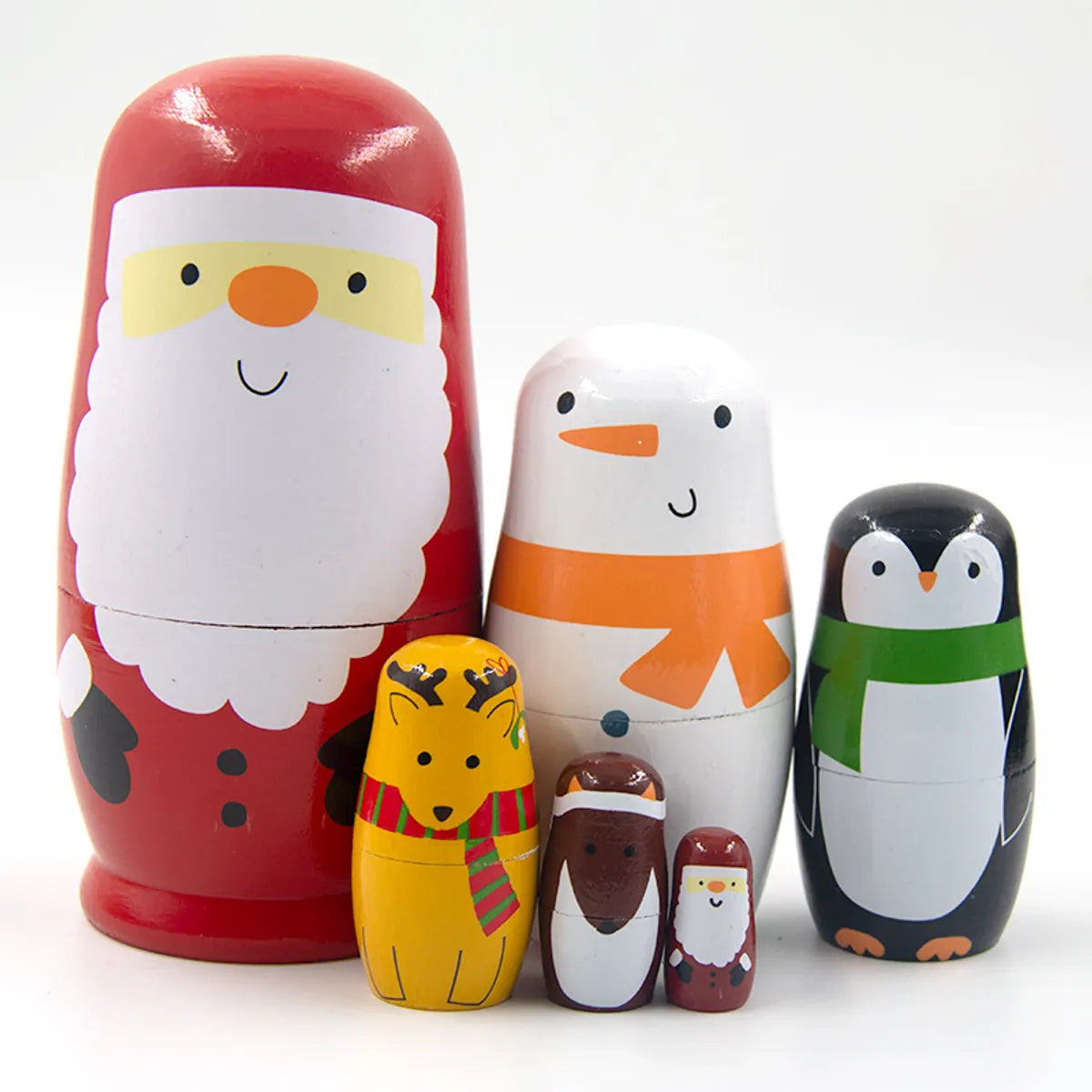 Christmas Cartoon Style Cartoon Wood Party Street Ornaments