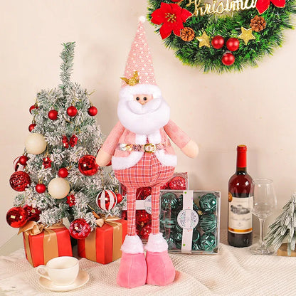 Christmas Cartoon Style Cute Cartoon Character Cloth Indoor Party Festival Rudolph Doll