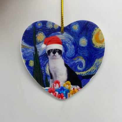 Christmas Cartoon Style Cute Christmas Hat Arylic Indoor Party Festival Hanging Ornaments