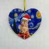 Christmas Cartoon Style Cute Christmas Hat Arylic Indoor Party Festival Hanging Ornaments