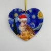 Christmas Cartoon Style Cute Christmas Hat Arylic Indoor Party Festival Hanging Ornaments