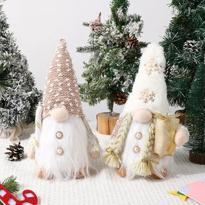 Christmas Cartoon Style Cute Doll Cloth Party Festival Doll Ornaments