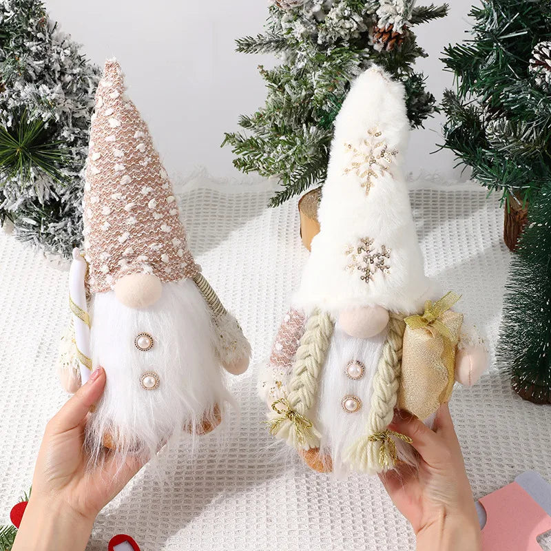 Christmas Cartoon Style Cute Doll Cloth Party Festival Doll Ornaments