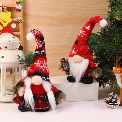 Christmas Cartoon Style Cute Doll Cloth Party Festival Doll Ornaments