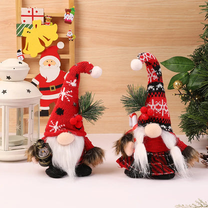 Christmas Cartoon Style Cute Doll Cloth Party Festival Doll Ornaments