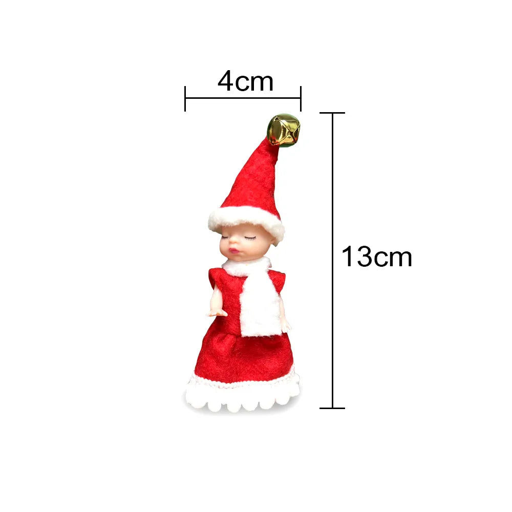 Christmas Cartoon Style Cute Doll PVC Nonwoven Party Festival Hanging Ornaments