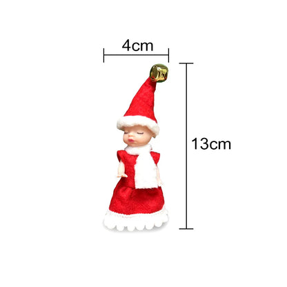 Christmas Cartoon Style Cute Doll PVC Nonwoven Party Festival Hanging Ornaments