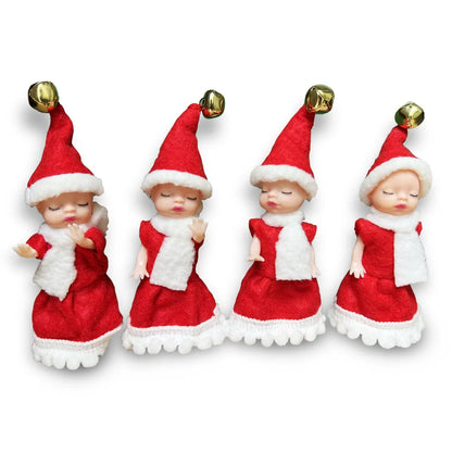 Christmas Cartoon Style Cute Doll PVC Nonwoven Party Festival Hanging Ornaments