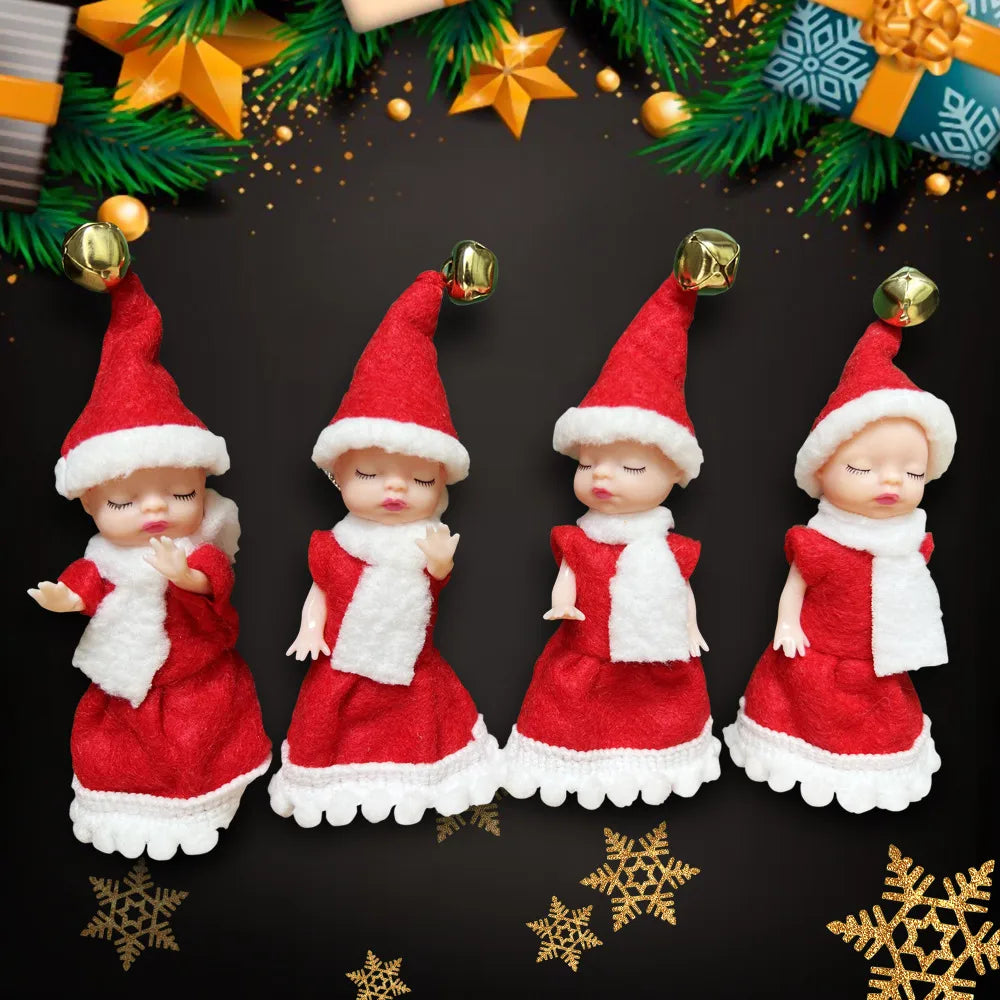 Christmas Cartoon Style Cute Doll PVC Nonwoven Party Festival Hanging Ornaments