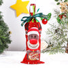 Christmas Cartoon Style Cute Santa Claus Snowman Elk Cloth Party Festival Bottle Cover