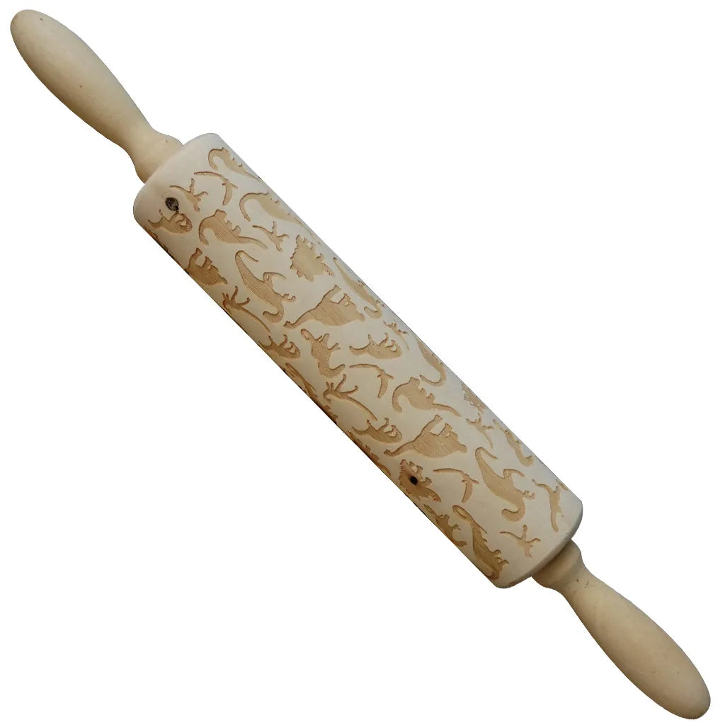 Christmas Cartoon Style Ethnic Style Elk Theaceae/Muhe Rolling Pin