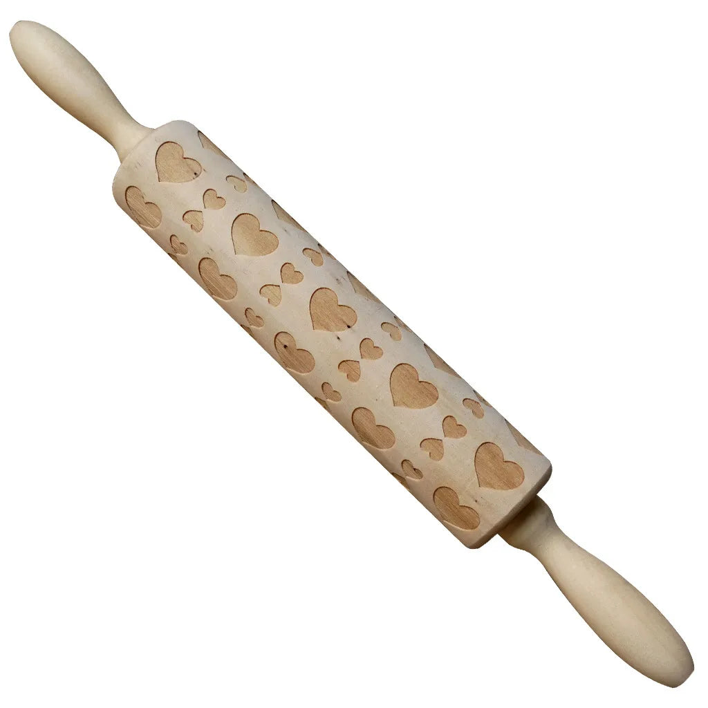 Christmas Cartoon Style Ethnic Style Elk Theaceae/Muhe Rolling Pin