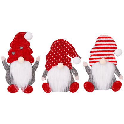 Christmas Cartoon Style Santa Claus Cloth Holiday Daily Decorative Props