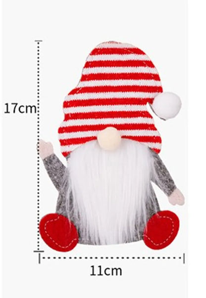 Christmas Cartoon Style Santa Claus Cloth Holiday Daily Decorative Props