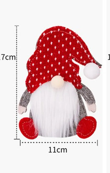 Christmas Cartoon Style Santa Claus Cloth Holiday Daily Decorative Props