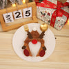 Christmas Cartoon Style Santa Claus Polyester Family Gathering Party Festival Cutlery Bag